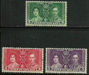 Newfoundland # 230-32, Mint Hinge