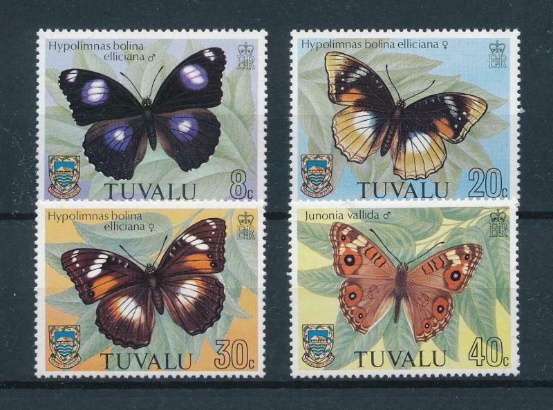 [98903] Tuvalu 1981 Insects Butterflies  MNH