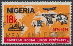 Nigeria  SC#  322  Used   UPU   see details & scans