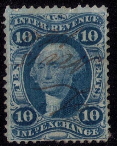 US Sc R36 Used Signature Cancel VF