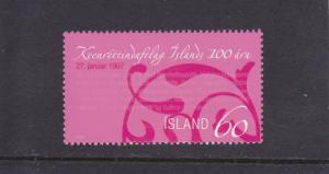 Iceland  Scott#  1095  MNH