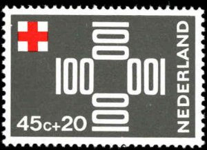 Netherland #B424-B428, Complete Set(5), 1967, Never Hinged