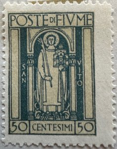 Fiume 1923 Sc.178 Unused
