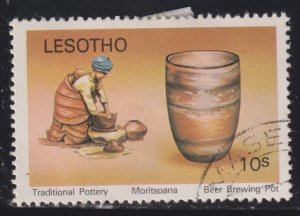 Lesotho 298 Beer Brewing Pot 1980