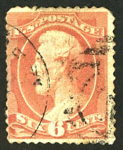 U.S. #208 USED THIN