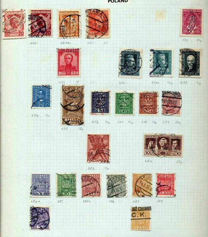 POLAND Early/Mid M&U Collection(Apprx 150 Items) (WP 123