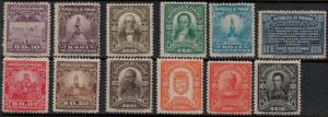 Panama 1921 SC 220-231 Set LH CV $90.05