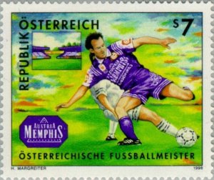 Austria 1998 MNH Stamps Scott 1754 Sport Football Soccer