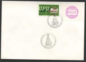 BRAZIL, RARE FRAMA STAMP ON COVER + OTHER STAMPS