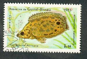 Guinea Bissau 500 Fish used  single