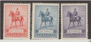 Australia Scott #152-152-154 Stamp - Mint Set