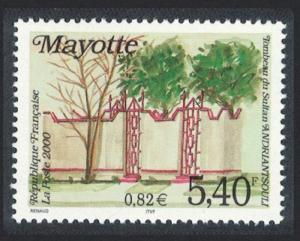 Mayotte Sultan Andriantsouli's Tomb 2000 MNH SG#108