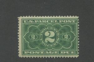 1913 United States Parcel Post Postage Due Stamp #JQ2 Mint Never Hinged Fine