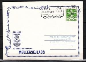 Denmark, 15/JUL/87. Molleasejlads Scout Cancel on Cachet Envelope. ^