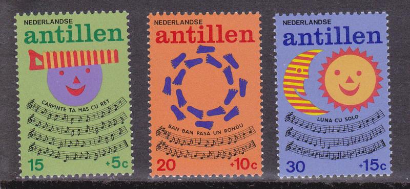 Netherlands Antilles # B 131-133, Mint  NeverHinged