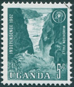 Uganda 1962 5c Murchison Falls SG99 CTO