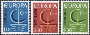 Portugal SG1298/1300 1966 Europa U/M Cat 35 pounds