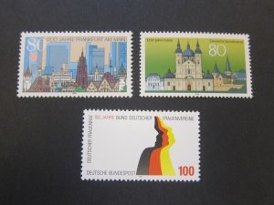 Germany 1994 Sc 1823-25 set MNH