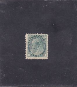 CANADA QUEEN VICTORIA 1  C.  SC # 75 MNG