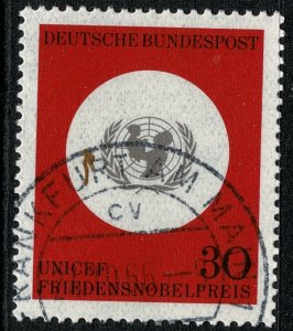 GERMANY 1966 U.N. CHILDRENS' FUNDS SET USED (VFU) P.14 SG1432 SUPERB