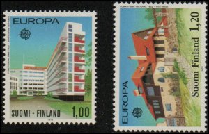 Finland 608-09 - Mint-NH - Europa / Sanitorium / Studio House (1978) (cv $12.60)