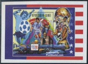 Guinea, Republic 1992, World Cup Football s/s, MNH