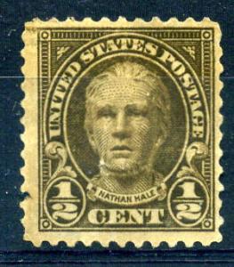  Scott #551 - 1922-25 Issue - Used