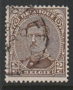 1915 Belgium - Sc 109 - used VF - 1 single - King Albert I - type 2