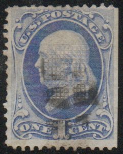 USA 134 F/VF, faintly canceled, nice stamp Retail $200