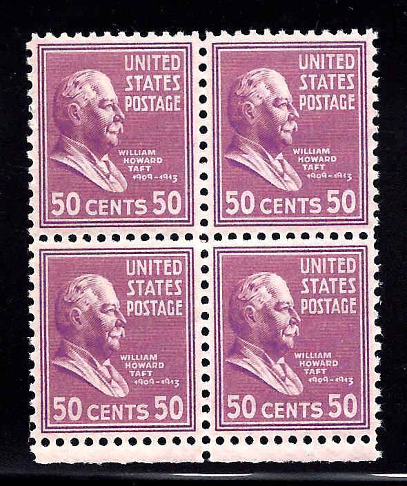 803-831 Mint,OG,NH... Block of 4 Set... SCV $135.00... Nice