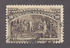 United States  Scott 237  Used