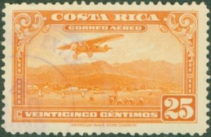 COSTA RICA C19 USED BIN $0.50
