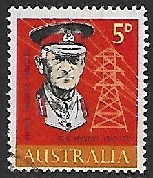 Australia # 390 - John Monarch - Used....(GR8)