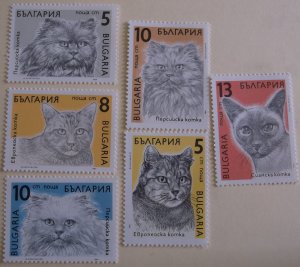 Bulgaria  3510-15 MNH  Cat $1.40 Cat Topical