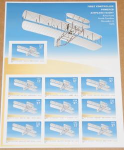 2003 sheet Wright Brothers Centennial Sc# 3783