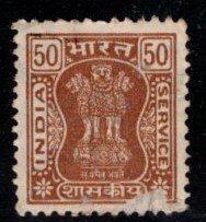 India - #O220 Official (Perf 12 1/2 x 13 Wmk 324)- MNGAI