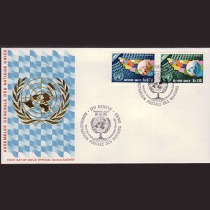 UN-GENEVA 1978 - FDC - 79-80 General Assembly