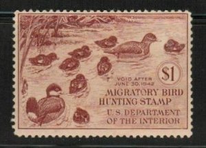 USA RW8 MNH gum faults