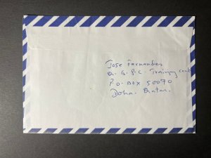 Unknown Year State of Qatar Airmail Cover Doha to Frankfurt Germany