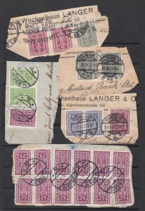 Austria 1920+ Used On Paper Selection Inc Multiples