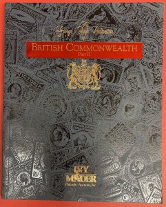 George Asch, British Commonwealth Pt. II, Ivy & Mader Auctions, Sept 28-30, 1994