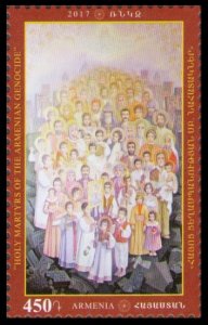 2017 Armenia 1045 Icon of the Holy Martyrs - Victims of the Armenian Genocide