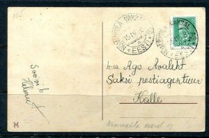 Estonia/Estland Postal card Used cancel 15/IV/1938 Single Usage Nommkula 9475