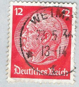 Germany 422 Used von Hindenburg 2 1933 (BP58421)