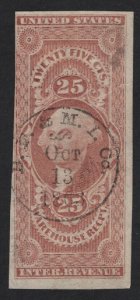 United States USED Scott Number R50a CIVIL WAR REVENUE SET  F-VF  - BARNEYS