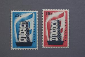 Netherlands #368-#369 Europa Set 1956