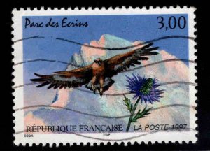 FRANCE Scott 2558 Used  Bird stamp expect similar cancels