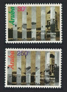 Aruba Fort Zoutman 2v 1998 MNH SG#219-220