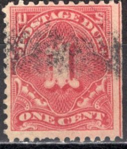 USA; 1917: Sc. # J61.  Used Perf. 11 Single Stamp