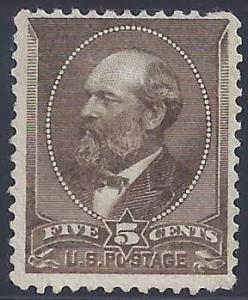 Scott #205 Mint NH OG F-VF